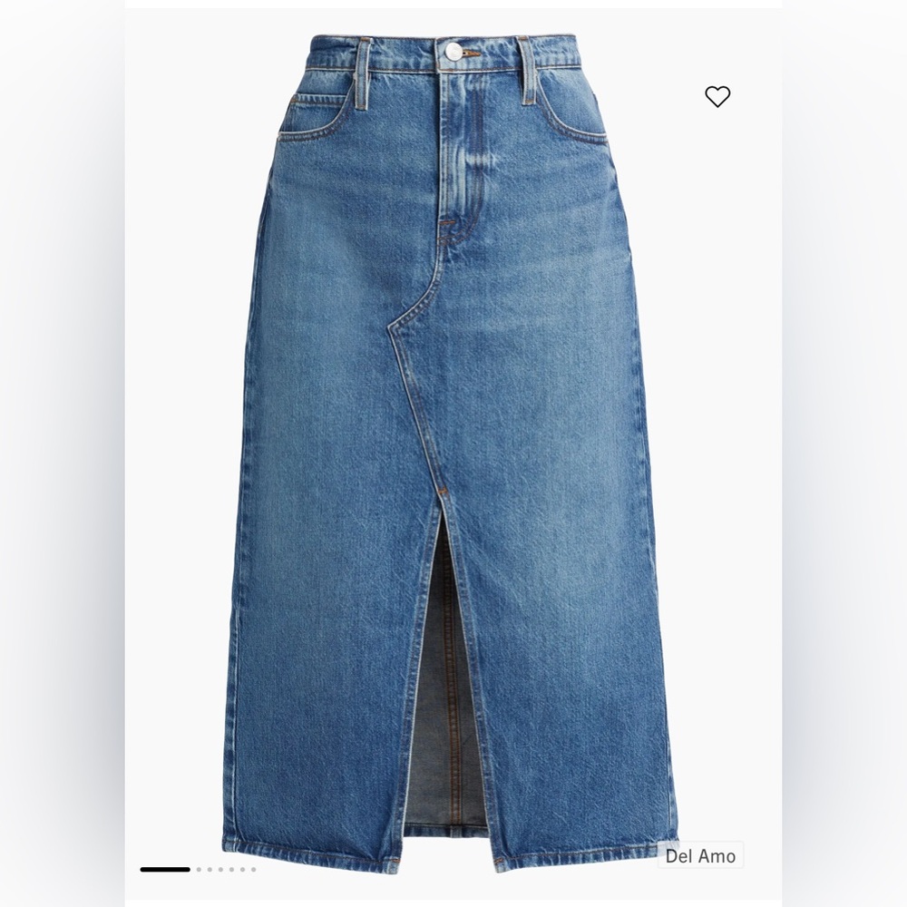 Frame denim skirt
